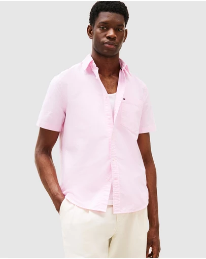 Tommy Hilfiger - Regular Fit SS Oxford Shirt