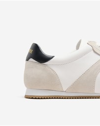 Calibre - Low Profile Leather Sneaker White Combo