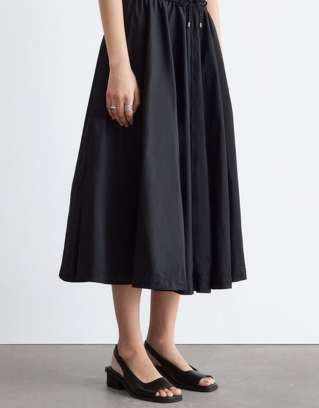 & Other Stories - Voluminous Drawstring Midi Skirt
