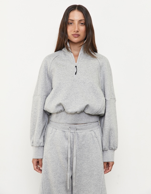 Pinky & Kamal - 1/4 Zip Fleece Sweater