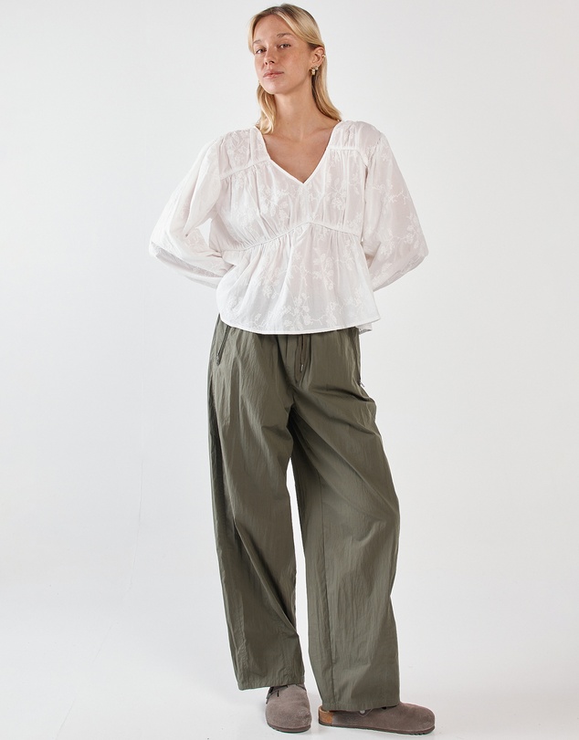 Sass - Lois Embroidered Piped Blouse