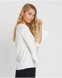 KAJA Clothing - Diana Top-White
