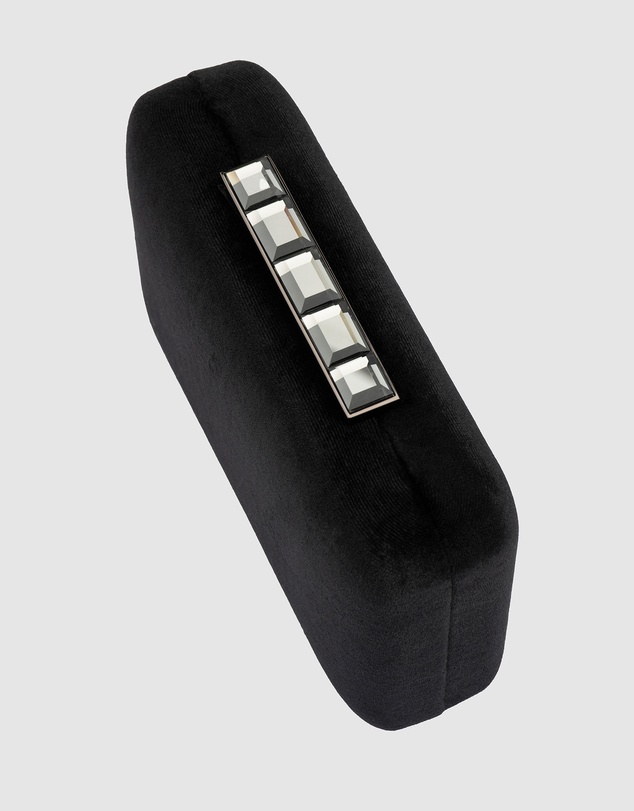 Olga Berg - Bess Velvet Clutch