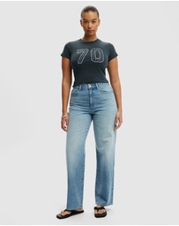 Cotton On - Curvy 91 Straight Jeans