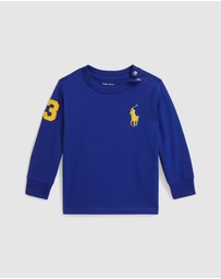 Polo Ralph Lauren - Big Pony Cotton Jersey Tee - ICONIC EXCLUSIVE - Babies