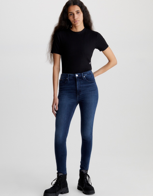 Calvin Klein Jeans - High Rise Super Skinny Ankle Jeans