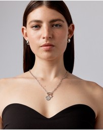Michael Hill - Diamond Accent Gemini Zodiac Pendant in Sterling Silver