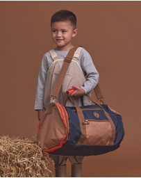 Crywolf - PACKABLE DUFFEL Ash Colourblock