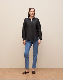 Trenery - Boyfriend Jean in Light Wash