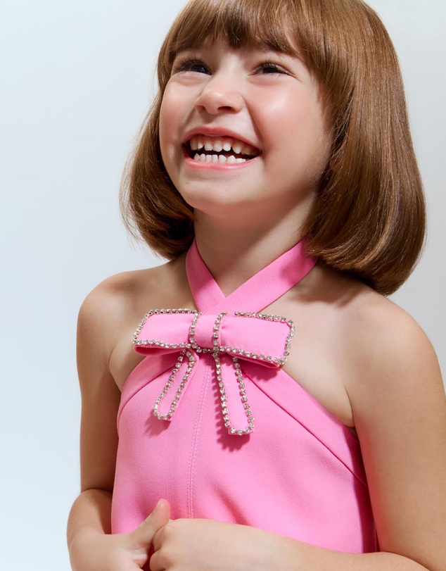 Bardot Junior - Tiffany Diamante Mini Dress - Kids-Teens