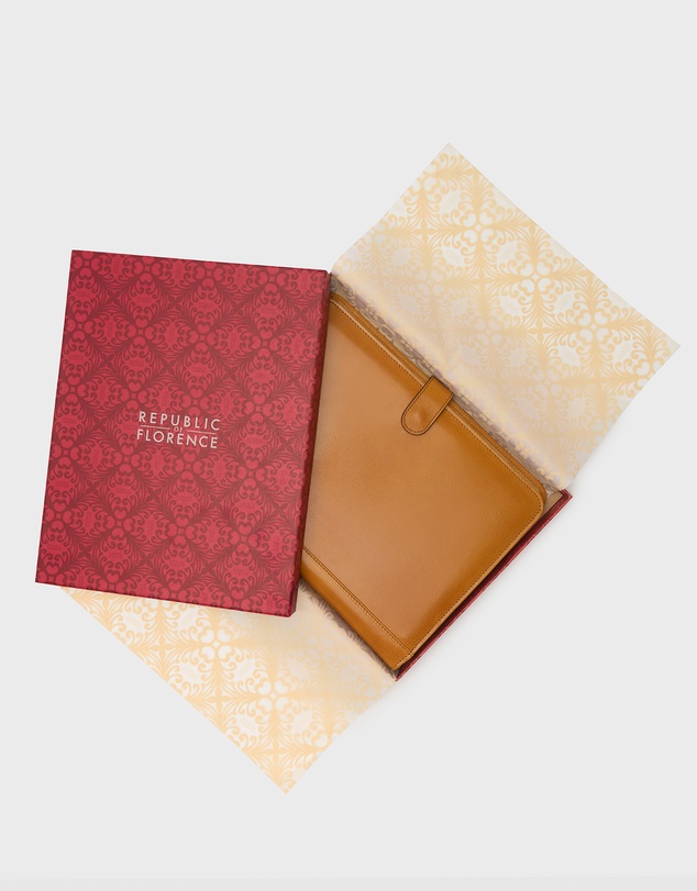 Republic of Florence - Imperial Yellow Leather Compendium