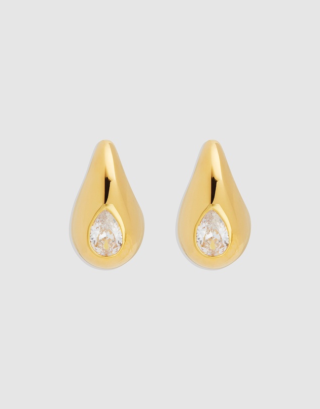 By Charlotte - Dewdrop Small Earrings