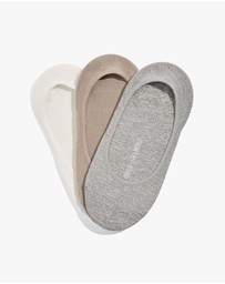 Country Road - Australian Cotton Blend No-show Sock Pack Of 3