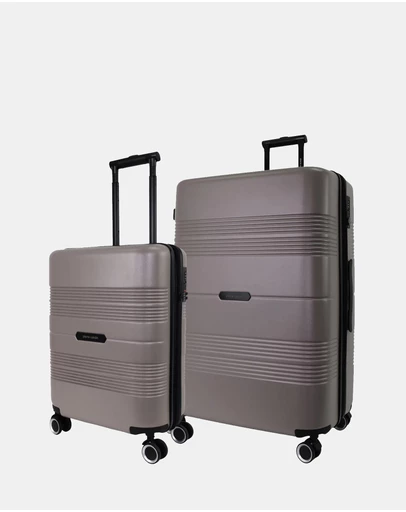 Pierre Cardin - Pierre Cardin Impact Hard Shell Medium and Cabin Bundle 2-Piece Set