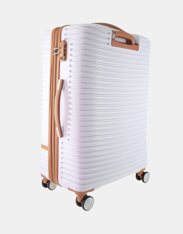 Pierre Cardin - Pierre Cardin 80cm Large Hard Shell Suitcase