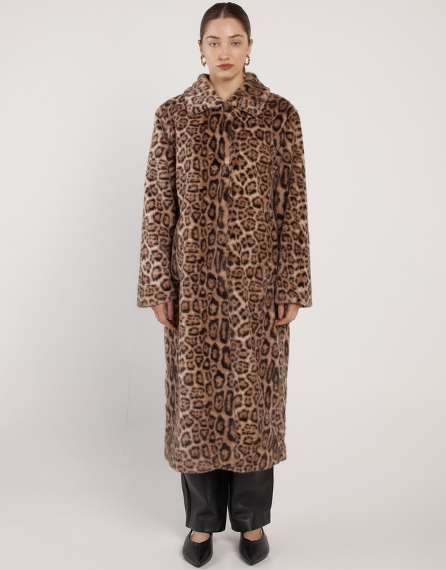 Fate + Becker - Amaya Animal Print Coat