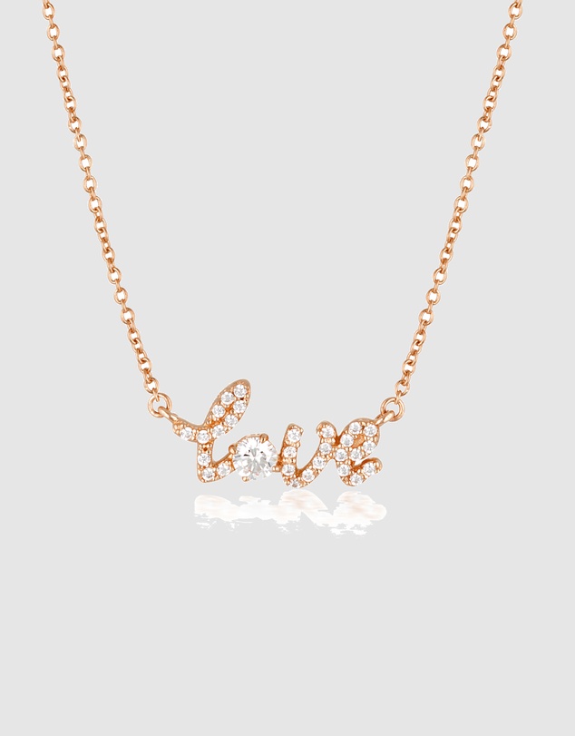 Georgini - Love Rose Gold Pendant