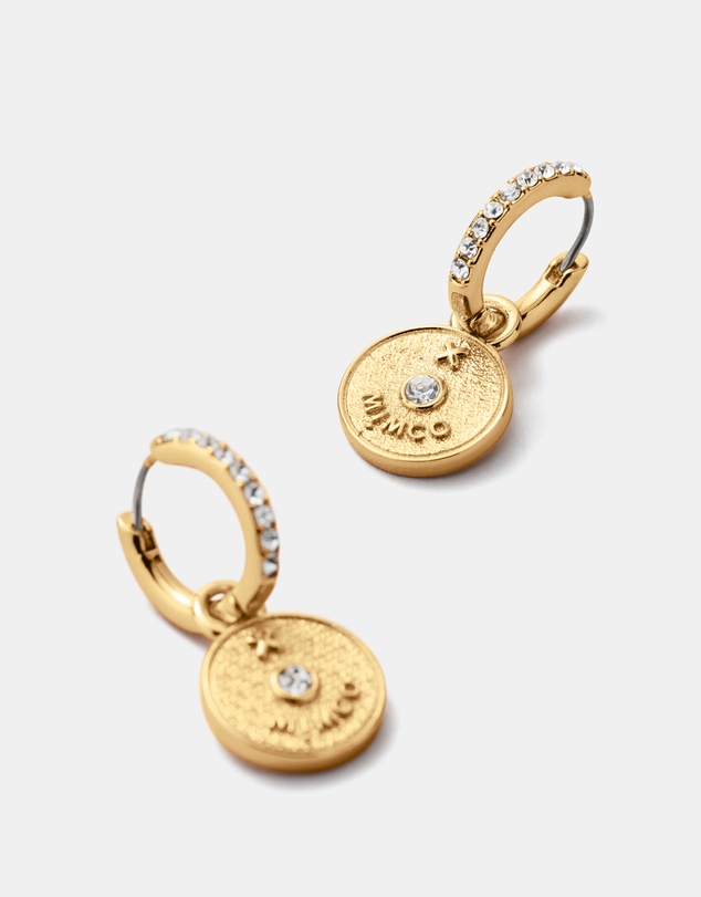 MIMCO - Amulet Charm Hoop Earrings