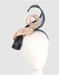 Max Alexander - Sculptured Sinamay Fascinator Headband