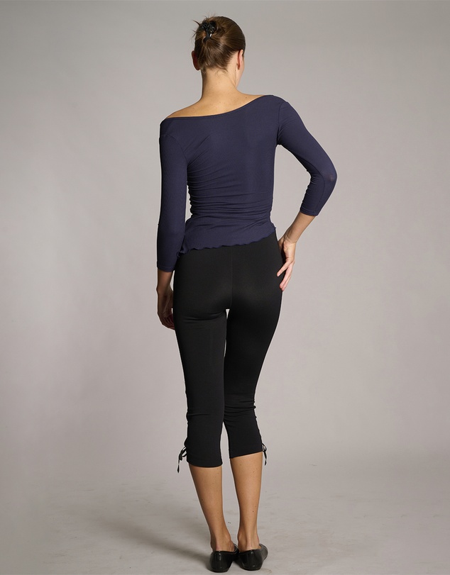 Love and Nostalgia - Sarah Lace Up Capri Legging
