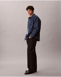 Calvin Klein Jeans - Denim Allover Monogram 90s Overshirt
