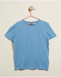 Tommy Hilfiger - Basic Crew Neck Short Sleeve Knit Tee - Teens