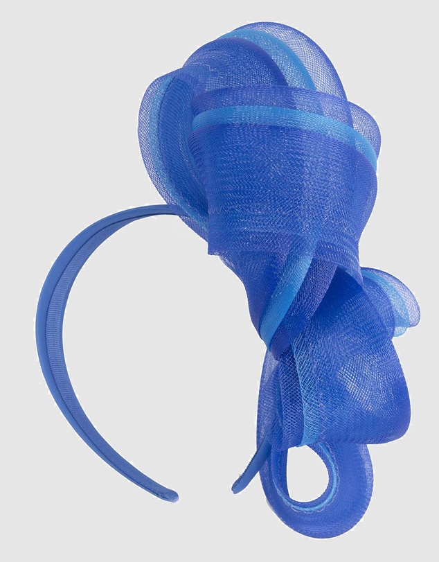 Fillies Collection - Bespoke Blue Racing Fascinator