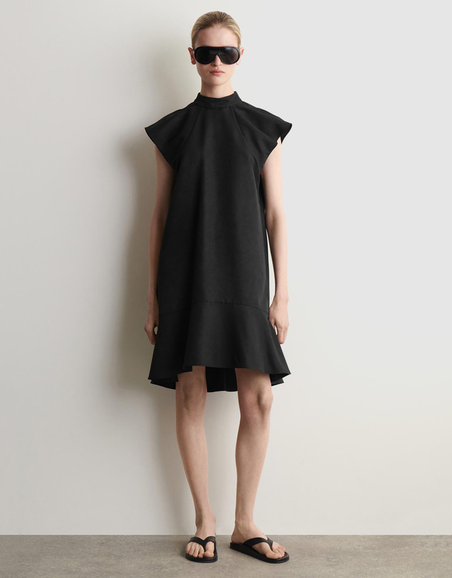 COS - Sculpted High-Neck Dress