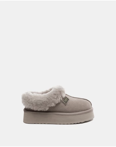EVERAU - EverAU Ugg Gabri Cow Suede Upper House Shoes