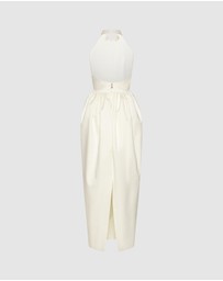 ROTATE - Satin Maxi Dress