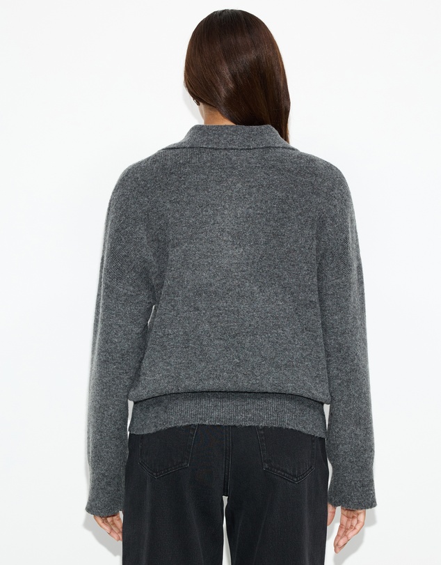 Dazie - Paris Weekend Knit Polo Jumper