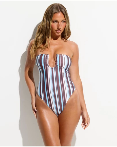 Dazie - Al Fresco Strapless Swimsuit