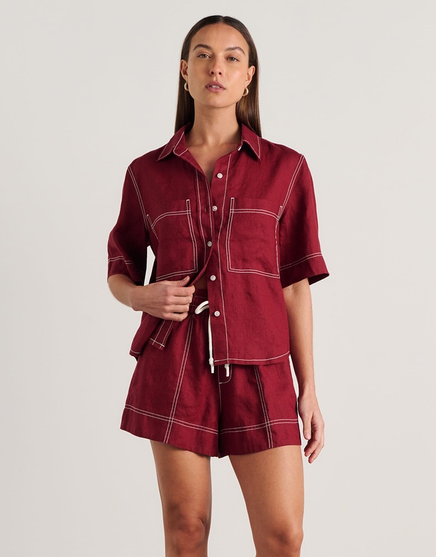 Jag - Gigi Relaxed Short Sleeve Shirt