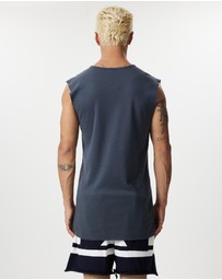 Surrounded By Ghosts - The Jarosite Slim Rib Knit Muscle T-Shirt