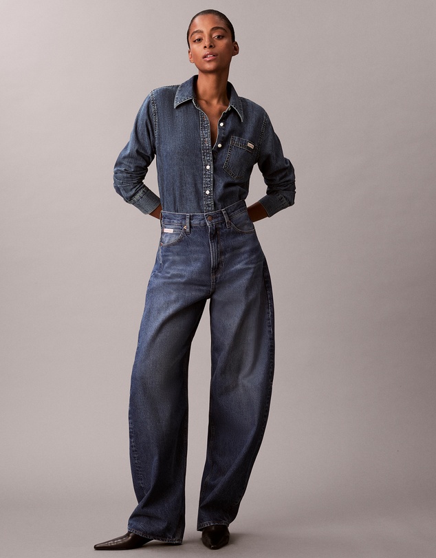 Calvin Klein Jeans - High Rise Barrel Jeans
