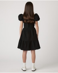 Decjuba Kids - Evie Textured Mini Dress - Teens