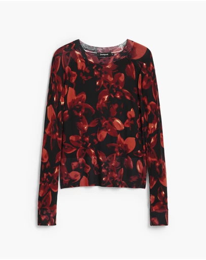 Desigual - Lightweight floral sweater