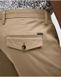 Politix - Slim Stretch Cotton Stretch Chino Short