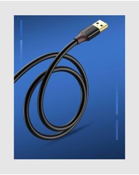 Ugreen - UGreen USB 3.0 A Male to Female Extension Cable 1.5m Black