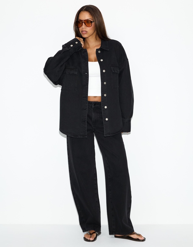 Dazie - Copenhagen Denim Shacket