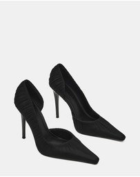 Steve Madden - Evangeline Black Heels