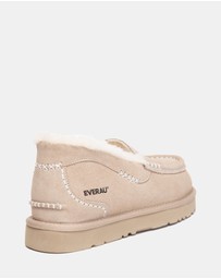 EVERAU - EverAU Ugg Sooka Cow Suede Upper House Shoes