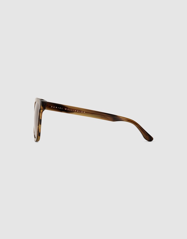 Daniel Wellington - Grande Acetate Brown Sunglasses