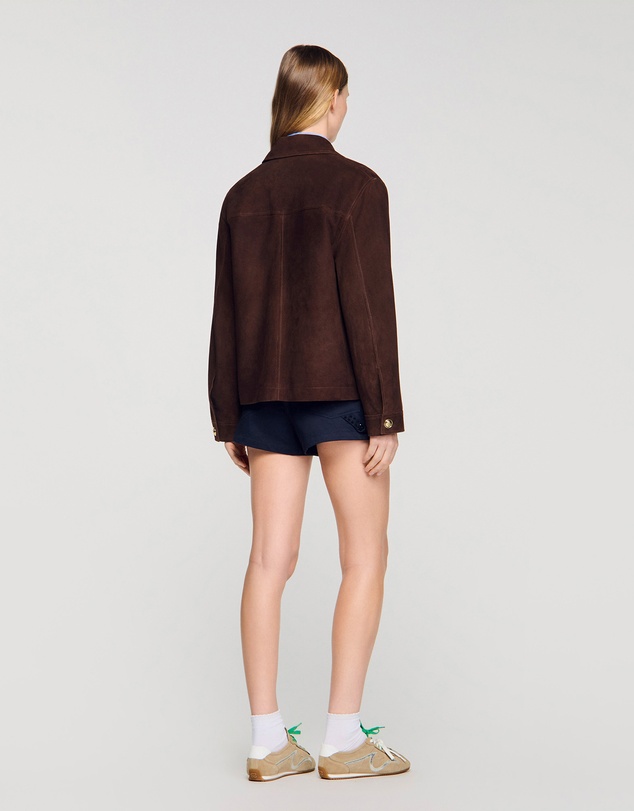 Sandro - Deniz Leather Jacket