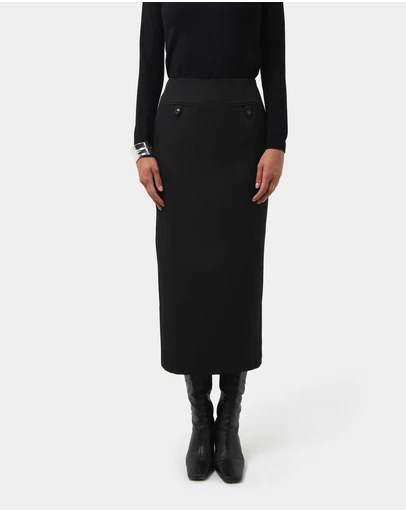 Forcast - Milla Column Midi Skirt