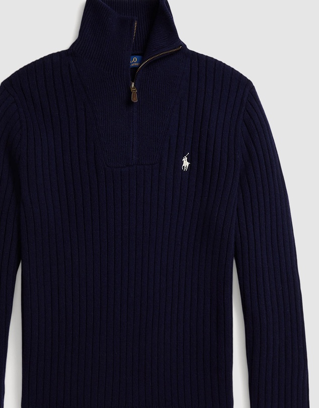 Polo Ralph Lauren - Rib-Knit Wool-Cotton Sweater