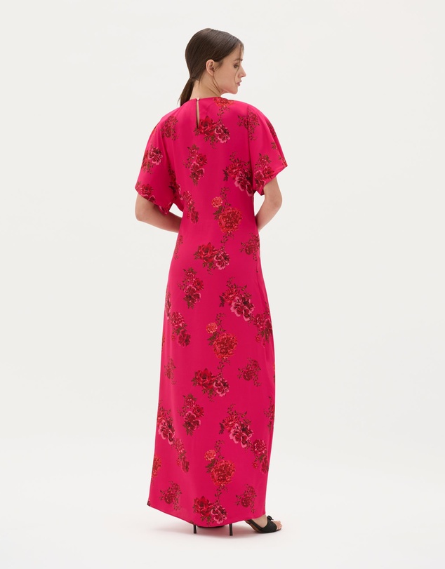 Muma World - Magenta Bloom Zaira Dress