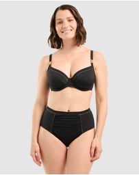 Sans Complexe - Speekaboo Shape Tummy Control High Waist Bikini Bottom