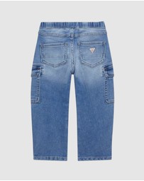 GUESS - Knit Denim Cargo Pants