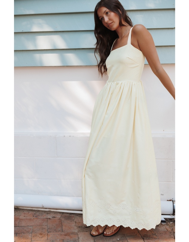 Petal & Pup - Hadyn Maxi Dress - Yellow